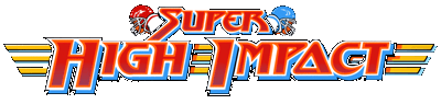 Super High Impact logo for Super Nintendo